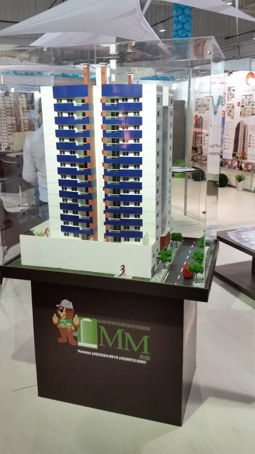 Maquete física em Ponta Grossa(PR)