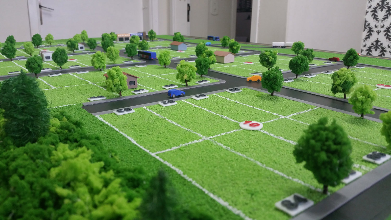 Maquete física/Impressão 3D Loteamento