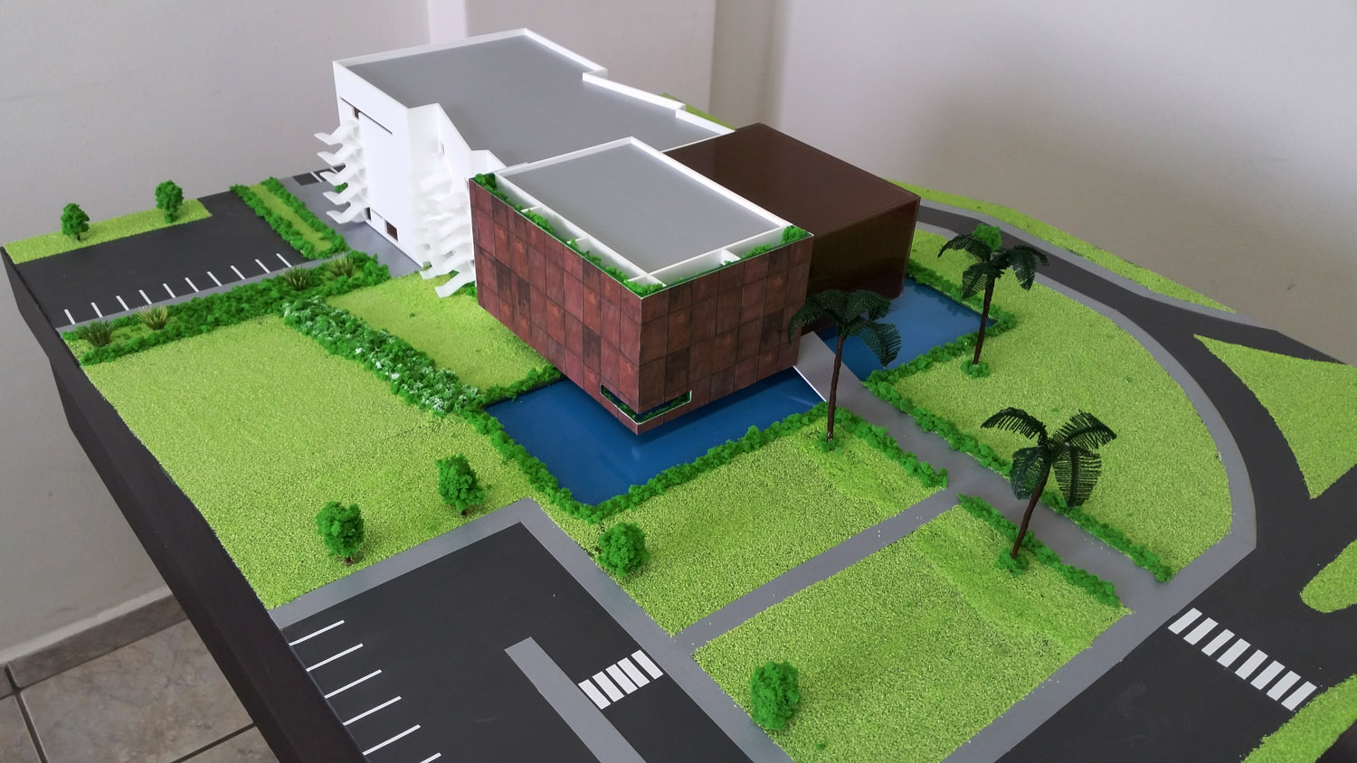 Maquete física volumétrica em Ponta Grossa(PR)