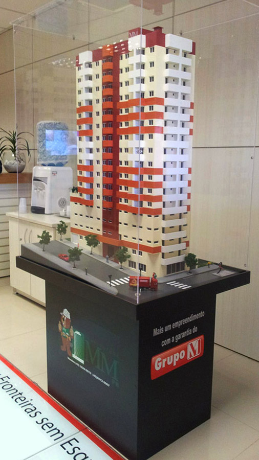 Maquete física em Ponta Grossa(PR)