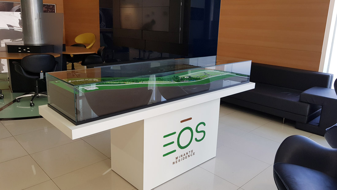 Maquete física Ponta Grossa - PR