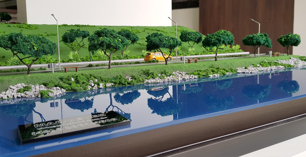 Maquete física Guarapuava
